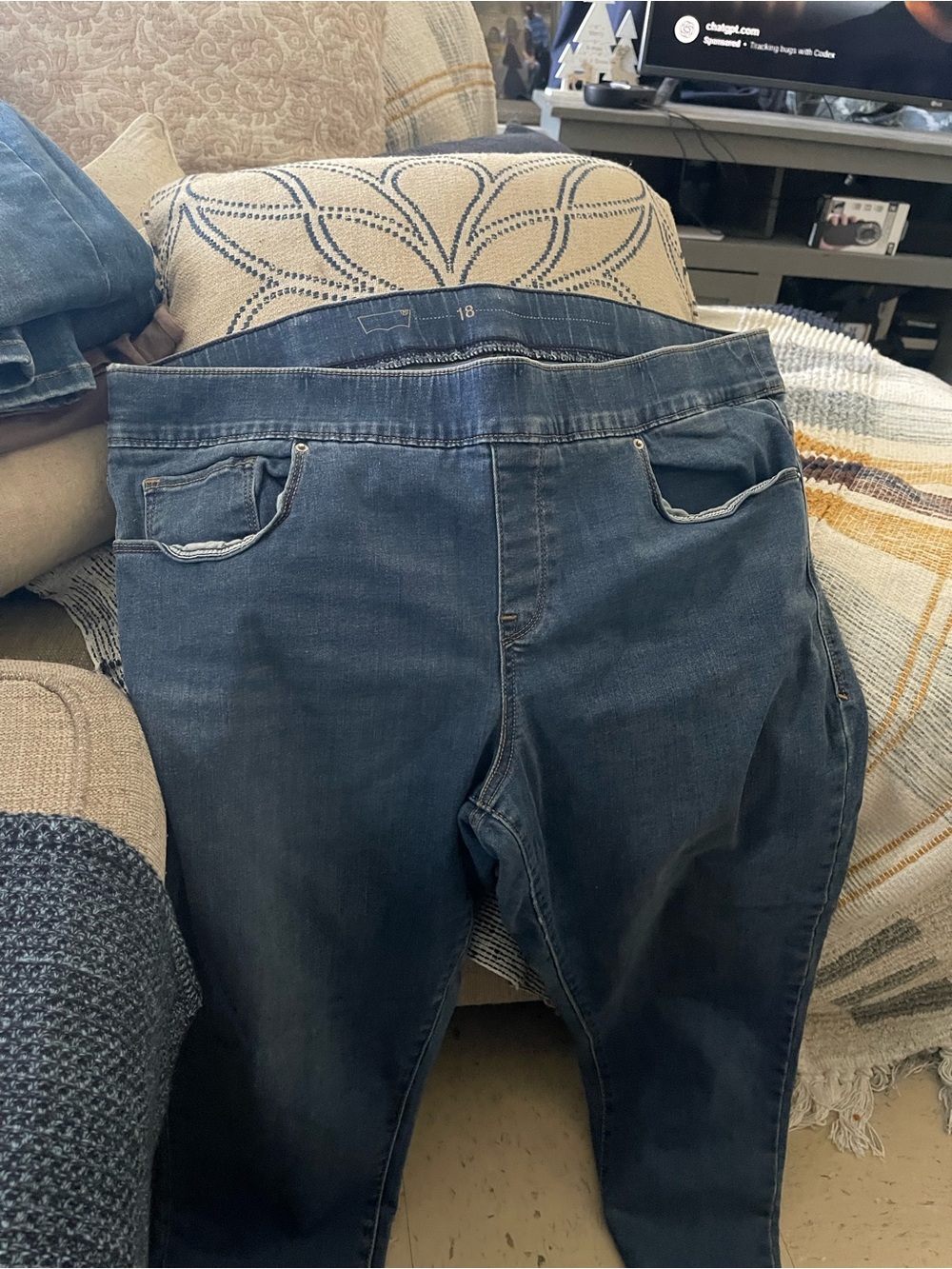 Levi's Dark Blue Women's Jeans